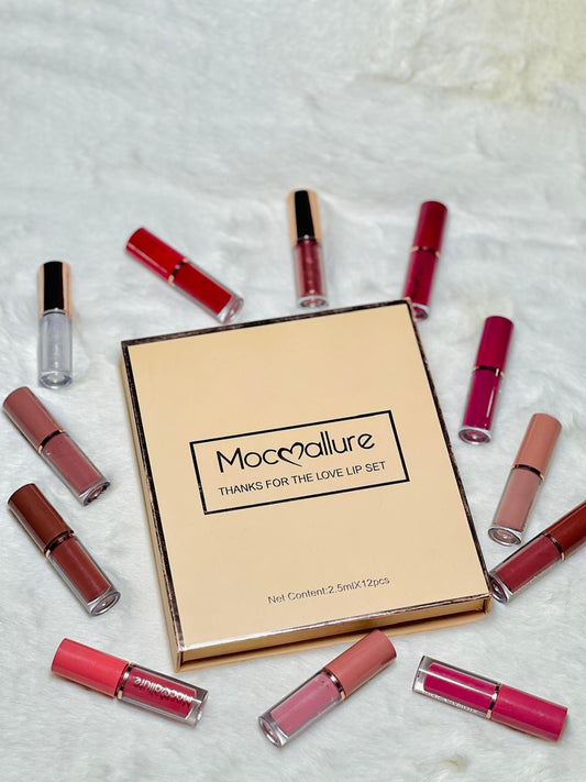 MOCALURE 12  PIECES LIPSTIK SET