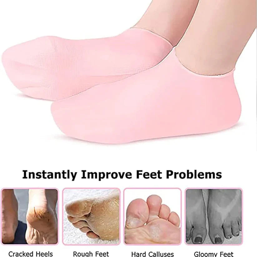 Silicone Moisturizing Socks